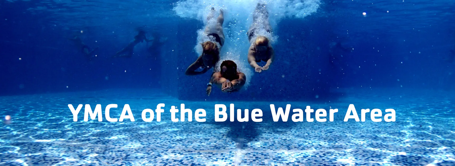 People swimming banner image