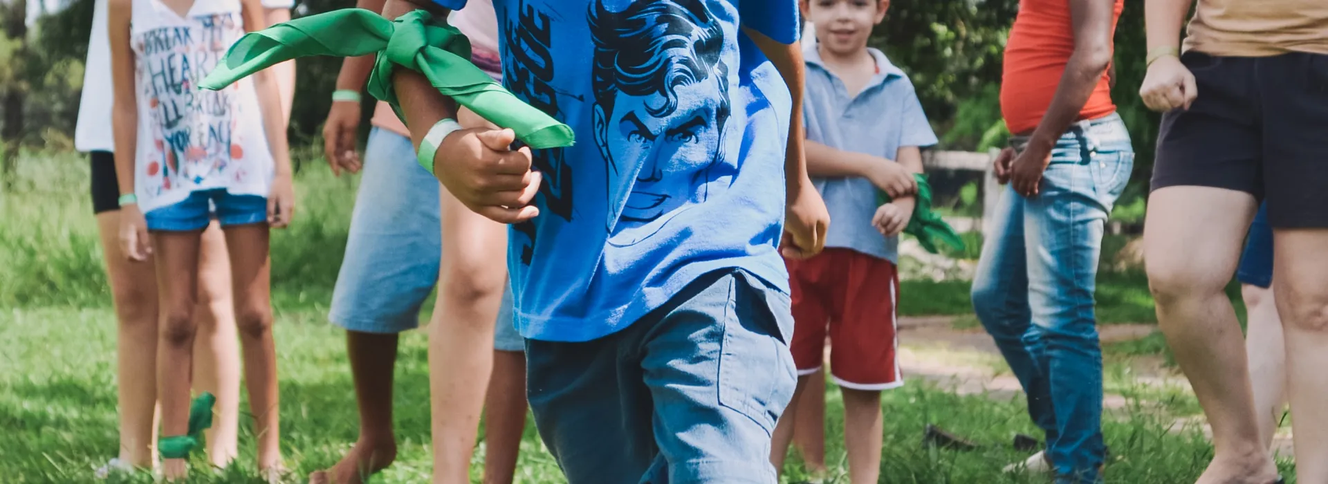 Child Playing Tag